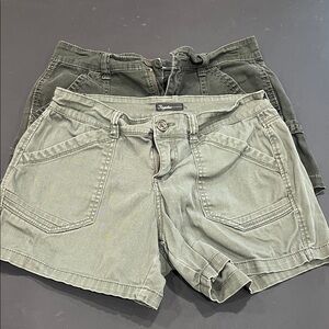 Supplies Women's Olive Cargo Shorts